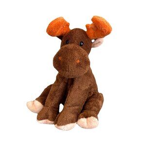 Ty Pluffies Lumpy Moose Plush Brown 2003 10” Stuffed Animal Toys